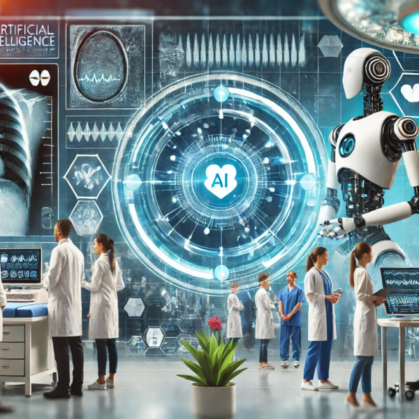 image of AI and healthcare